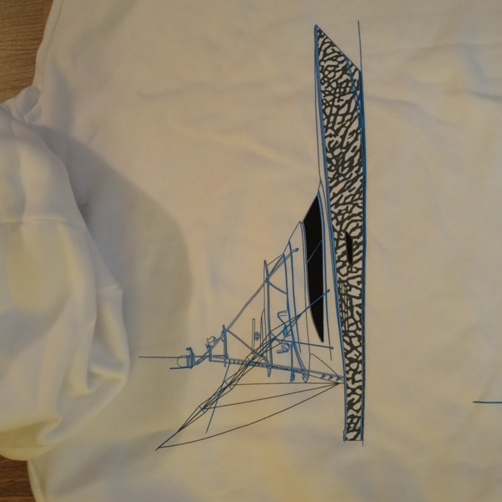 Hoodie Jordan 23 Sailboat Sweatshirt ⛵ Mens 3X - Picture 7 of 9